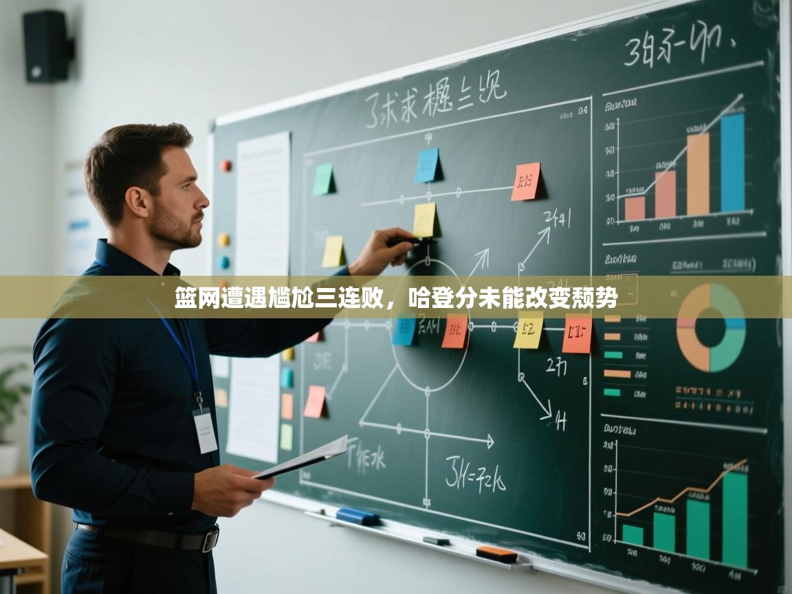 篮网遭遇尴尬三连败，哈登分未能改变颓势